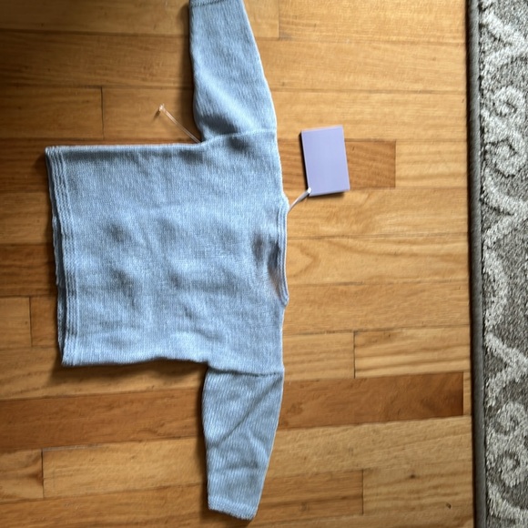 NWT Sue Hill baby sweater with an embroidered train. 6-12m - Picture 2 of 4